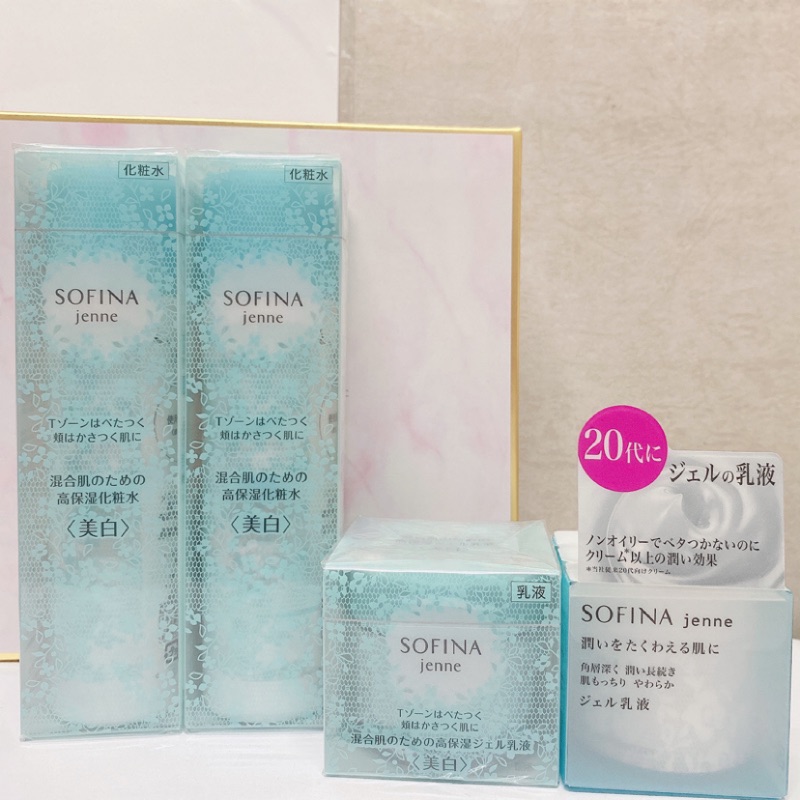 SOFINA蘇菲娜透美顏 混和肌適用 飽水控油雙效化妝水/ 飽水控油雙效水凝乳液/透美顏水凝乳液