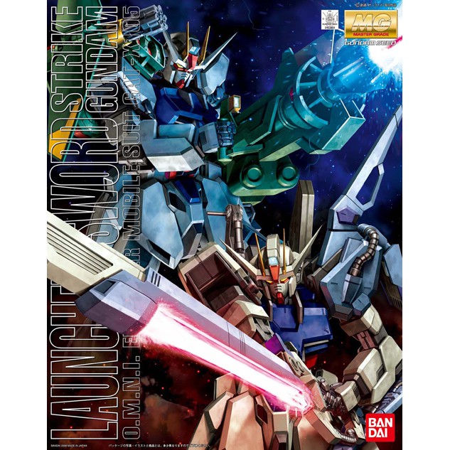 萬代 鋼彈 Gundam MG 1/100 108 攻擊 巨劍 重砲 Launcher Sword Strike