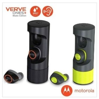 全新未拆 台灣公司貨 Motorola VerveOnes+ Music Edition 真無線藍牙耳機-檸檬黃