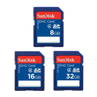 SanDisk 8G 16G 32G SD SDHC Class4 記憶卡 SD大卡 相機記憶卡 相機卡 8GB16GB