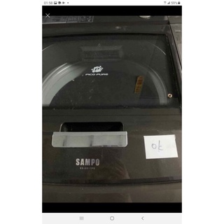 二手中古聲寶17公斤變頻洗衣機，型號ES-ED17PS 保固3個月，請詢問大戶藥師