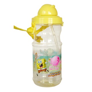 卡漫城 - 海綿寶寶 兒童 吸管 水壺 掀蓋 ㊣版 台灣製 600cc Spongebob Patrick 派大星 水杯
