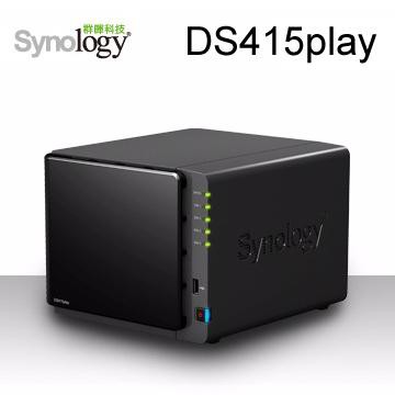 群暉Synology DiskStation DS415 Play 網路NAS (二手九成新板橋可面交)