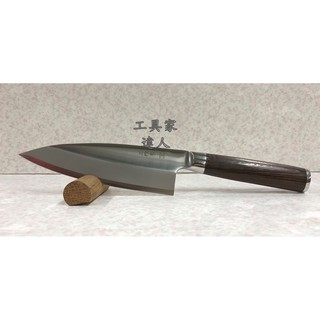 「工具家達人」 三枚禾 出刃 180mm 左手理肉刀 出刃 魚刀 厚 雞肉刀 日式料理 料理包丁 刨刀 雞翅翅膀兩節分離