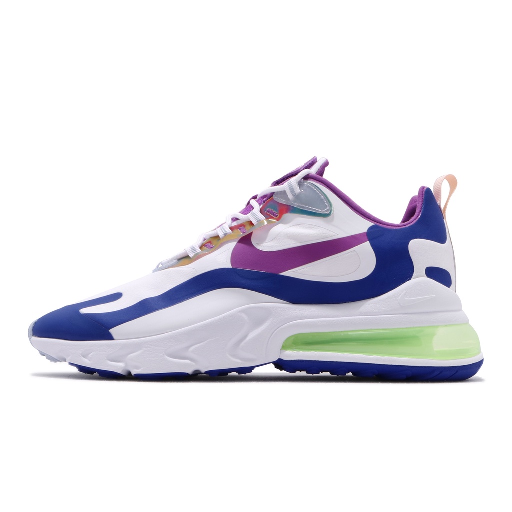 Nike 休閒鞋 Air Max 270 React Easter 白紫 復活節 男鞋 【ACS】 CW0630-100