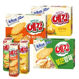 韓國 ORION好麗友 預感香烤洋芋片 原味/起司/炒洋蔥 64g 【美日多多】洋芋片 餅乾