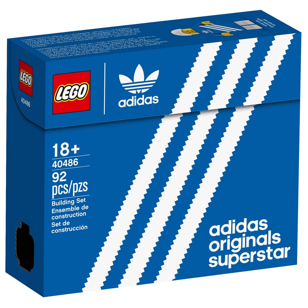 【ShupShup】＜現貨＞LEGO X Adidas Originals Superstar 40486 迷你愛迪達
