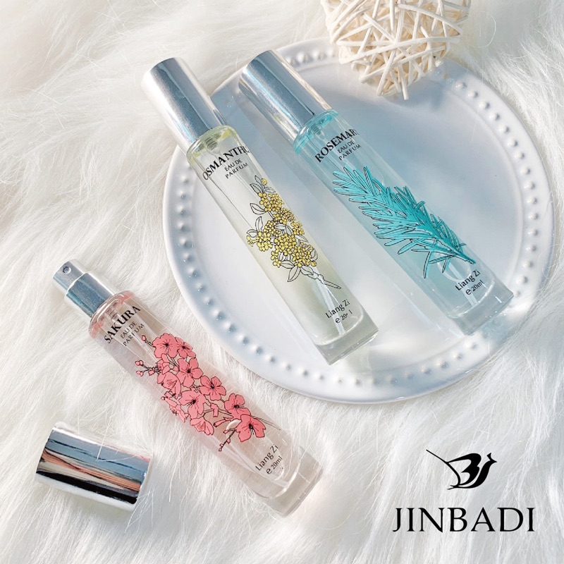 JINBADI香水 20ml 學生香水 小倉蘭 桂花 櫻花 玫瑰 迷迭香 薰衣草 平價祖馬龍 Jo Malone平價香水