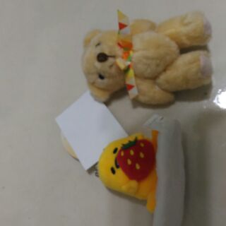 【Wow市集】蛋黃哥可愛娃娃，熊熊可愛吊飾