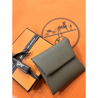 HERMES Bastia方型暗釦零錢包 （已售