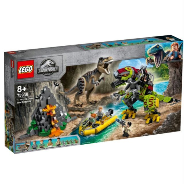 樂高 LEGO 75938 T.rex VS Dino Mech Battle 侏儸紀 恐龍島傳奇 暴龍大戰生化恐龍