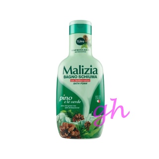 【GH】Malizia 瑪莉吉亞 松樹&綠茶 香氛沐浴乳 1000ml