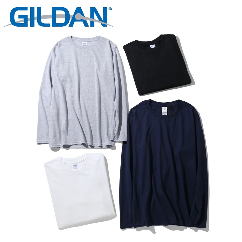 Walking-Shop 【長袖】 GILDAN 76400 內搭 男長袖 女長袖 素色 素面 薄長袖 素面長袖