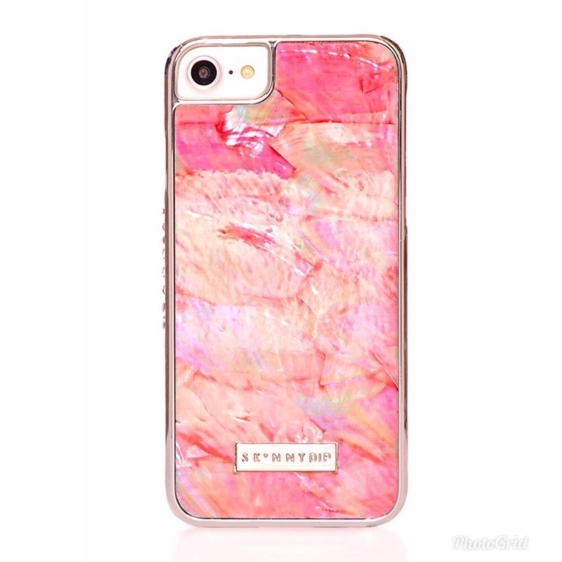 現貨‼️Skinny dip Skinnydip iPhone 6 &amp; 6S &amp; 7 &amp; 8 4.7粉紅貝殼渲染手機殼