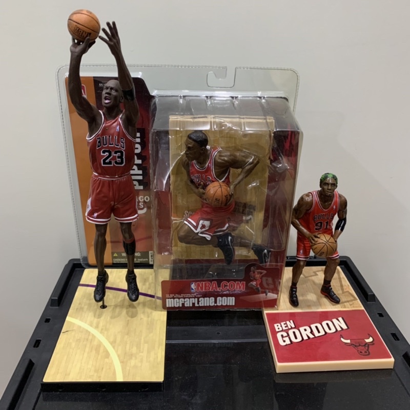 MCFARLANE 麥法蘭 NBA 公牛 三巨頭 喬丹 皮朋 羅德曼 JORDAN PIPPEN RODMAN