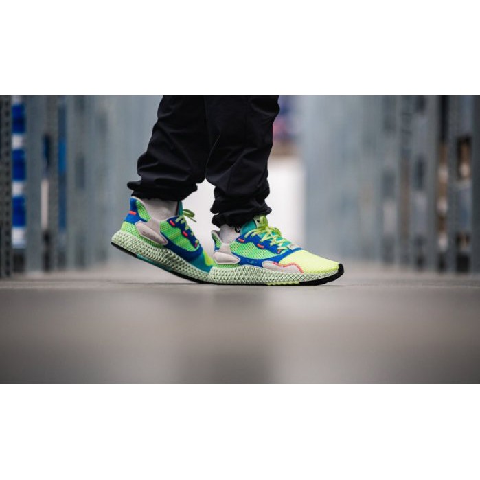 【Basa Sneaker】adidas ZX4000 4D Easy Mint EF9623 慢跑鞋