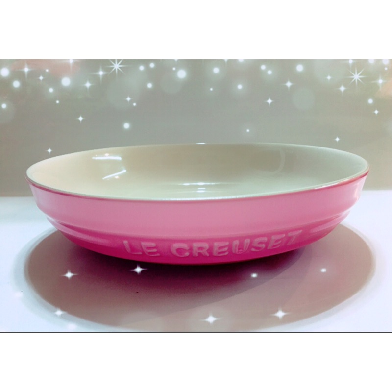 Le Creuset 20cm 深圓盤 RQ 薔薇粉 （Rose Quartz)