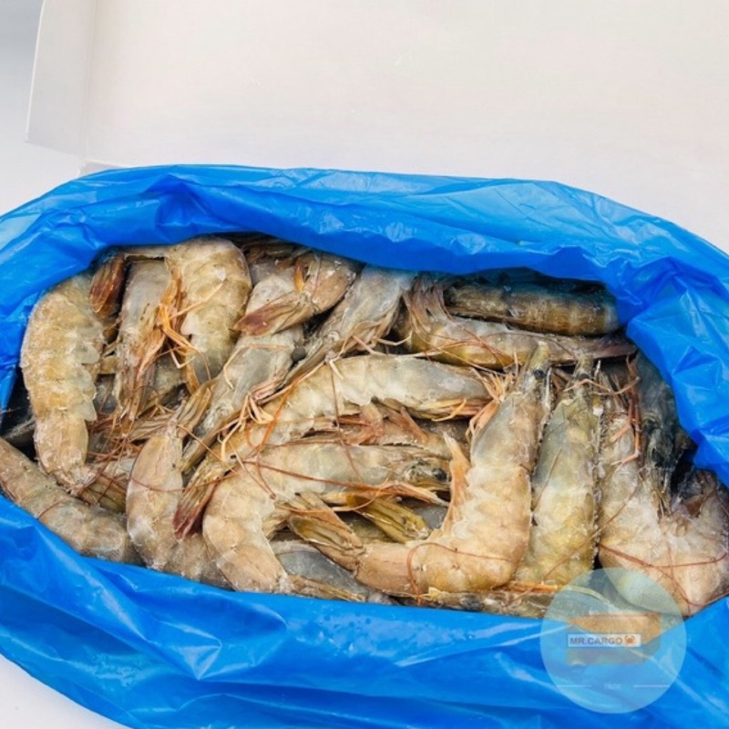 《貨物鮮生》宏都拉斯冷凍白蝦（30/40）1.15KG/盒 不分牌子