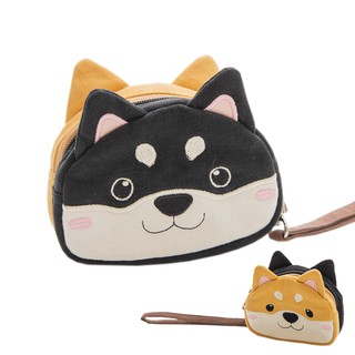 【Kiro貓】柴犬寶寶 雙面造型 雙層 零錢包/小物收納包【820199】