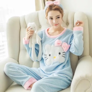 珊瑚絨睡衣 凱蒂貓 kitty