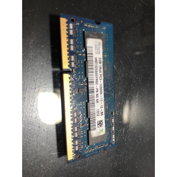 二手 海力士 SK Hynix 筆電 DDR3-1600 2G 記憶體
