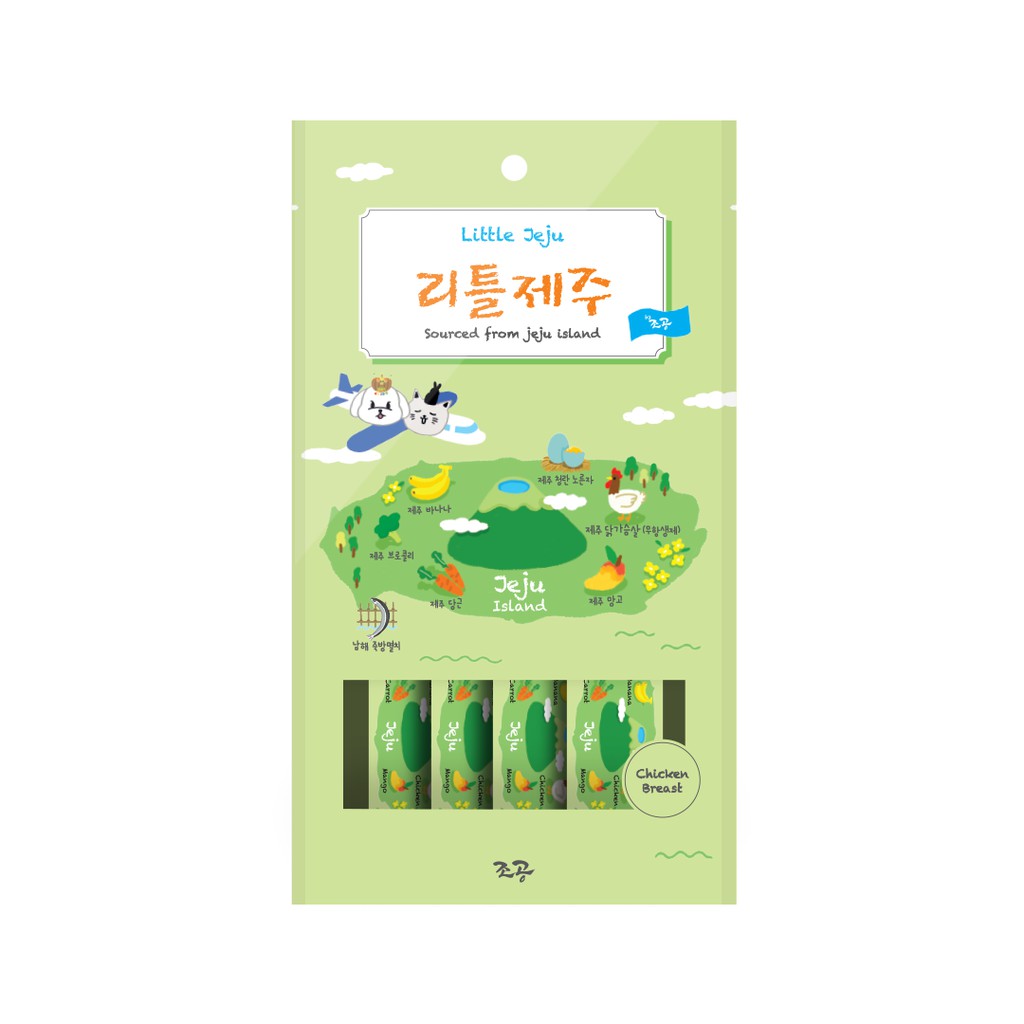 【韓國朝貢】濟州島系列 快樂雞胸肉（15g x 4入）