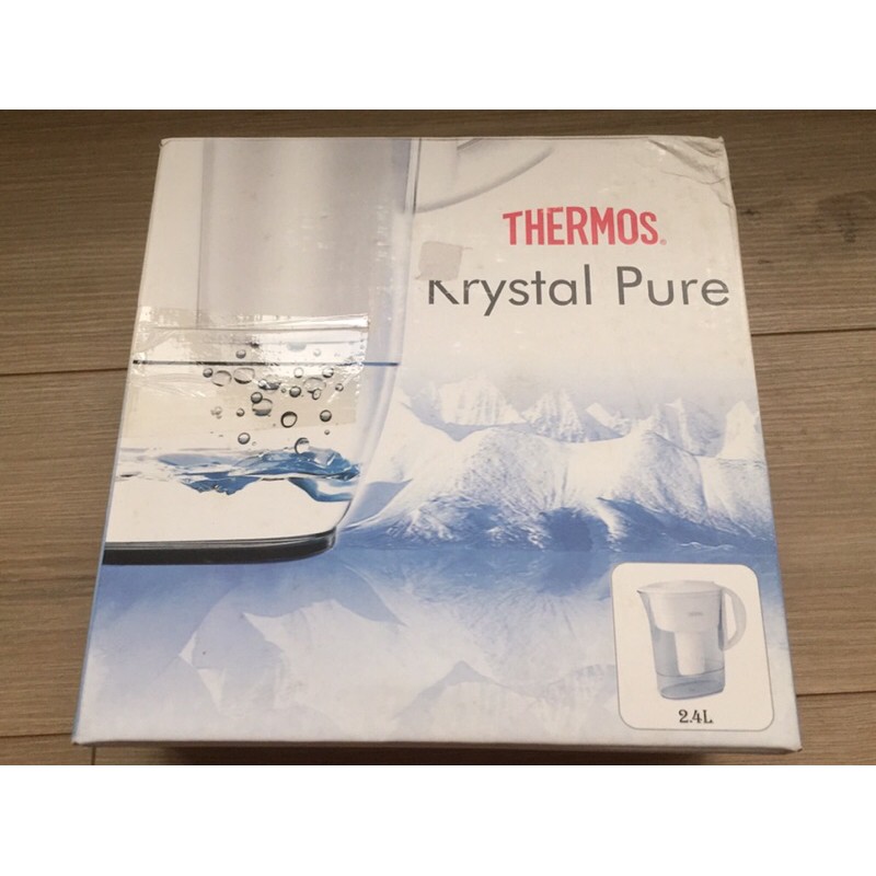 膳魔師濾水壺thermos crystal pure 2.4L