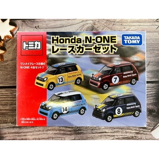 全新 盒損 Tomica 多美 Honda N one 賽車 四車組 盒組 模型車