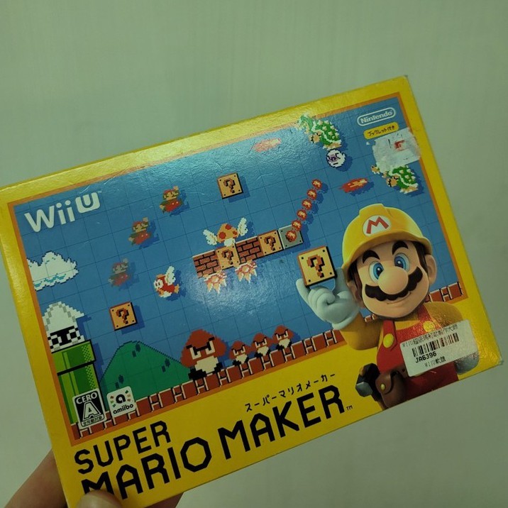 【Wii U】二手 純日版 任天堂 超級瑪利歐創作家 Super Mario Maker