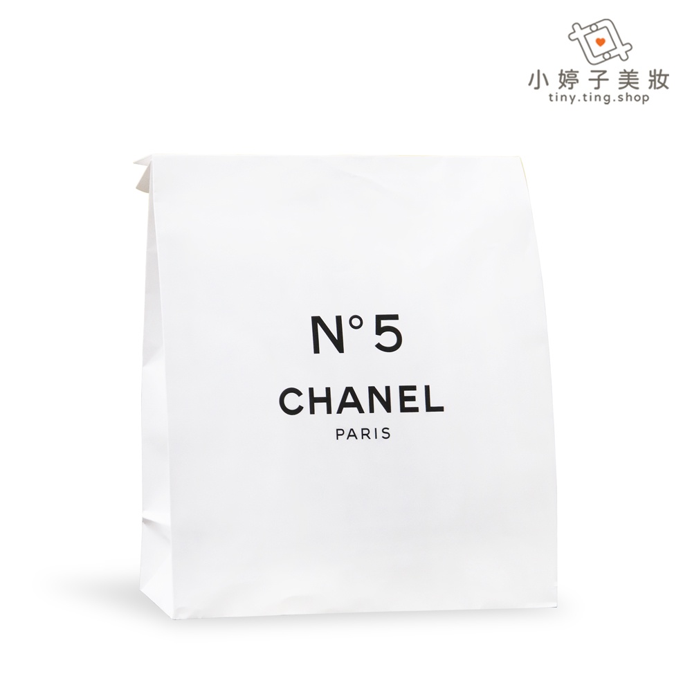 CHANEL 香奈兒 5號工廠限量紙袋 (附貼紙x1) 小婷子美妝 禮物包裝