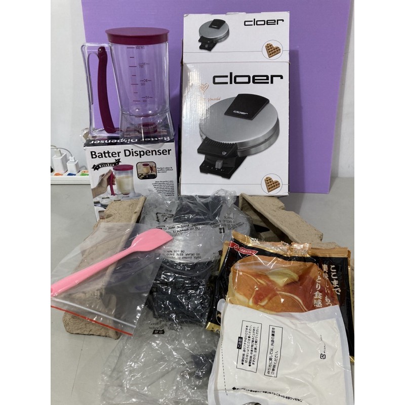 cloer鬆餅機 麵糊分配器 鬆餅