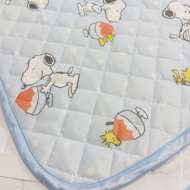 日本開發 Snoopy 史奴比 兒童接觸涼感 床墊保潔墊/保護墊 床墊套床包 遊戲墊70*120cm現貨