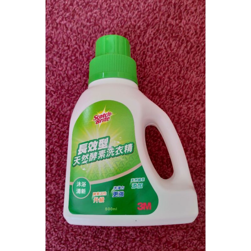 🎉出清🍥3M 長效型天然酵素洗衣精 沐浴清新香氛 500 ml (2023/09)