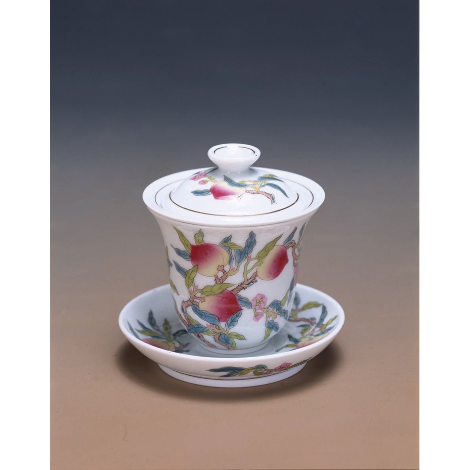 台湾 自然窯製 染付茶器 『玉露慮盃』