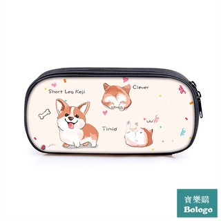 忠犬米店看板犬麻吉柴柴魚片柴犬造型絨毛筆袋鉛筆袋文具袋 Zammu日本雜貨 蝦皮購物