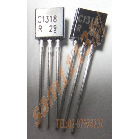 113電晶體 2SC1318 -R TO-92 PANASONIC 1A 60V 低噪功放 C1318 &gt;&gt;30個