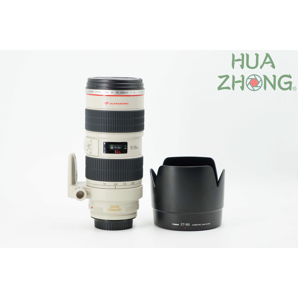 中古 Canon EF 70-200mm f2.8 L IS USM 小白 IS( 5D 1D 7D 6D）＃00394