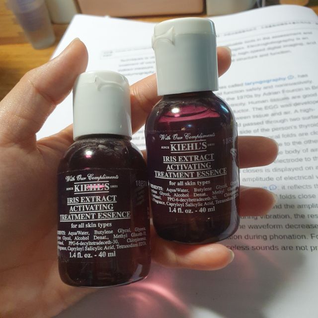 全新 Kiehl's 契爾氏 紫鳶青春肌活露 40ml 兩罐合售