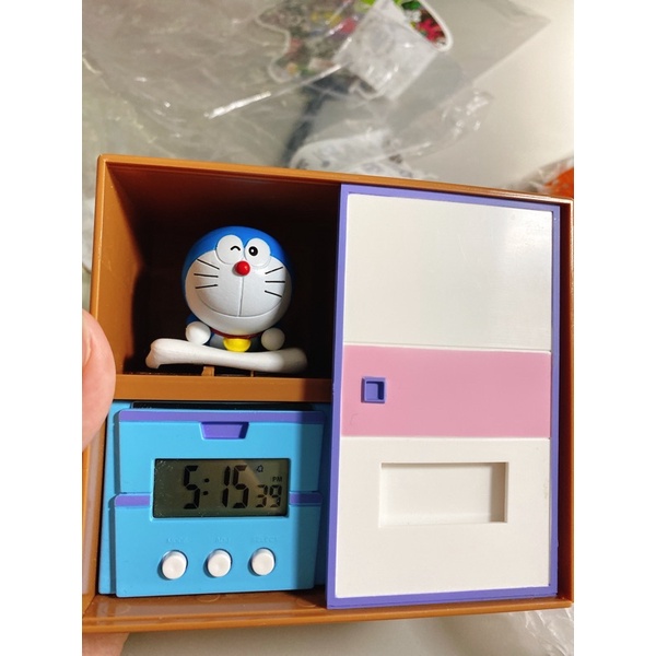 哆啦a夢 小叮噹 哆拉a夢 場景 房間 日本景品 模型 公仔 玩具 時鐘 鬧鐘 日本購回