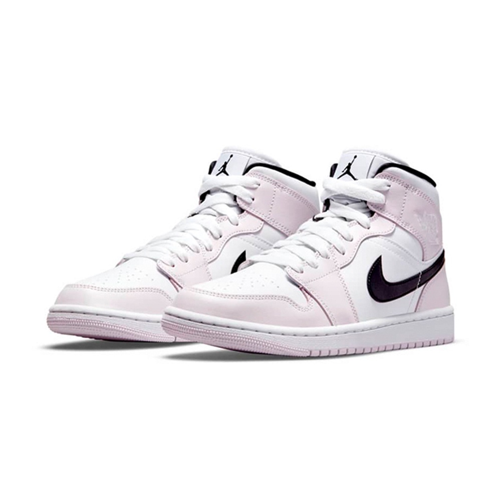 WMNS AIR JORDAN 1 MID "BARELY ROSE" 玫瑰粉-BQ6472 500