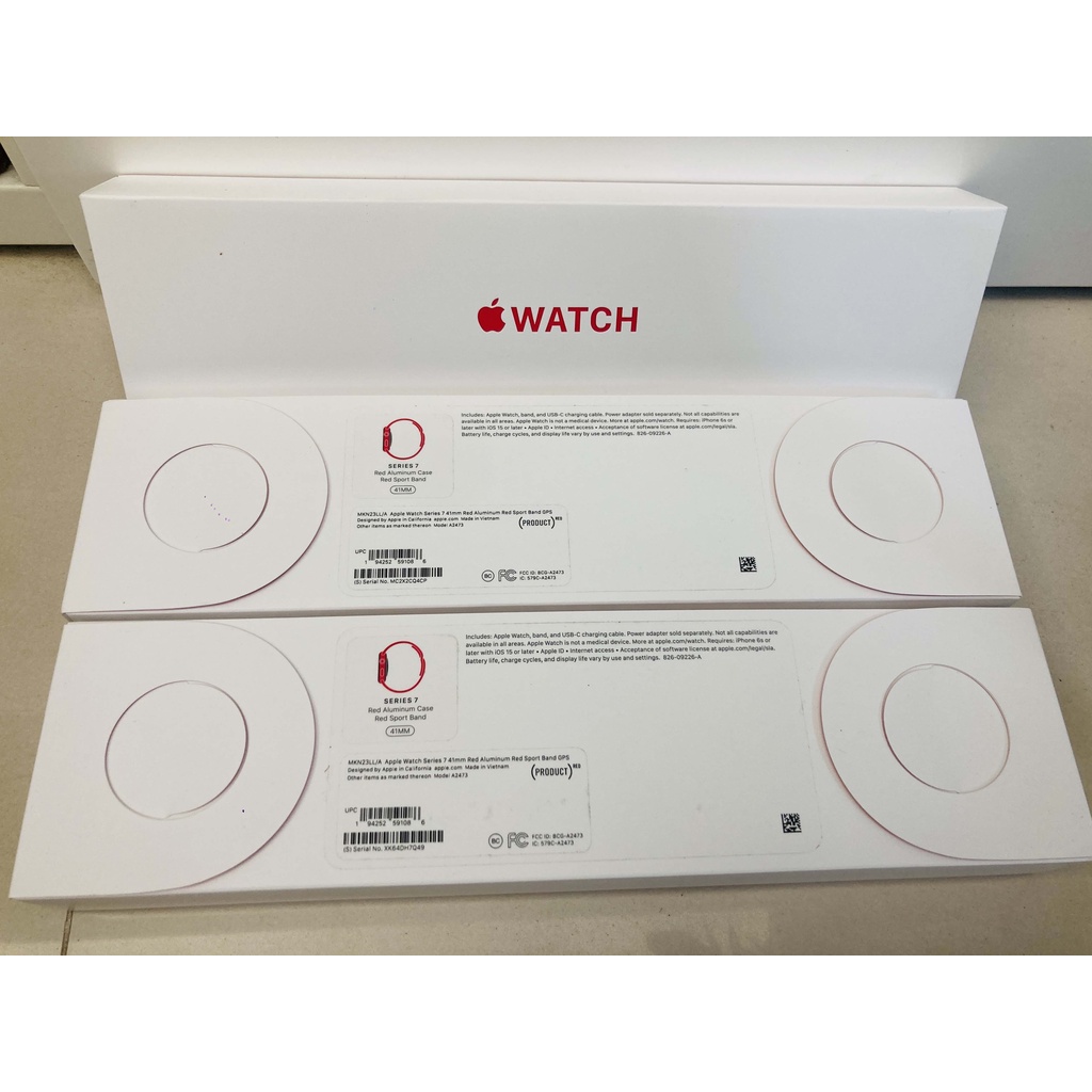 全新 Apple Watch 7 GPS 紅色 41mm S7