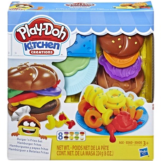 Hasbro Play-Doh 培樂多 - 培樂多廚房系列 漢堡創作遊戲組