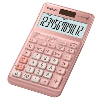 CASIO 桌上型計算機 JF-120FM-PK (12位) (舊型號 JF-120BM)