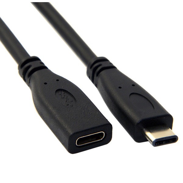 USB3.1 Type-C 公-母 延長線1米 (US-224)-CB1859