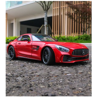 【MRW】WELLY 威利 1:24 Mercedes-Benz 賓士 AMG GTR 跑車 超跑 合金 模型 汽車