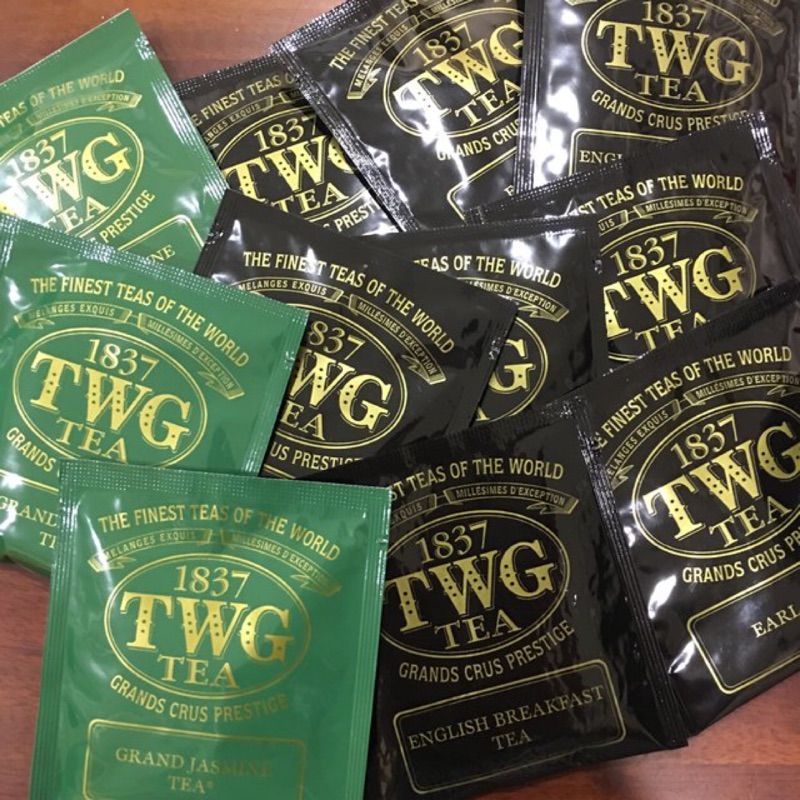 *熊熊小舖* TWG 絲質茶包2.5g 貴婦茶 1837 法式伯爵茶 大吉嶺 薄荷茶 也有棉布茶包