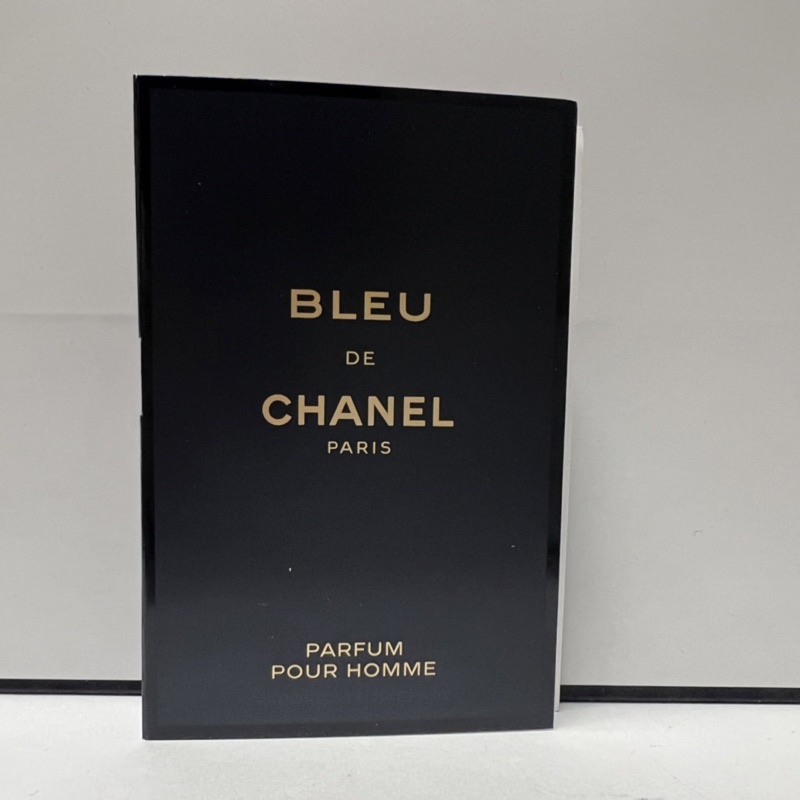 香奈兒 Chanel BLEU 蔚藍香精 PARFUM 藍色男性香精 持久濃香 1.5ML 隨身瓶 針管香水
