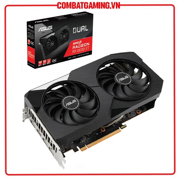 Vga 顯卡 Asus Dual Radeon RX 6600 XT OC 8GB Gdr6 正品