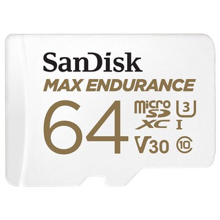 『儲存玩家』SanDisk 極致耐寫 MAX ENDURANCE 64GB U3 V30 讀寫100MB/40MB