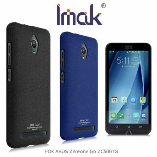 --庫米--IMAK ASUS ZenFone Go ZC500TG 牛仔超薄保護殼 磨砂殼 硬殼 彩殼 保護套